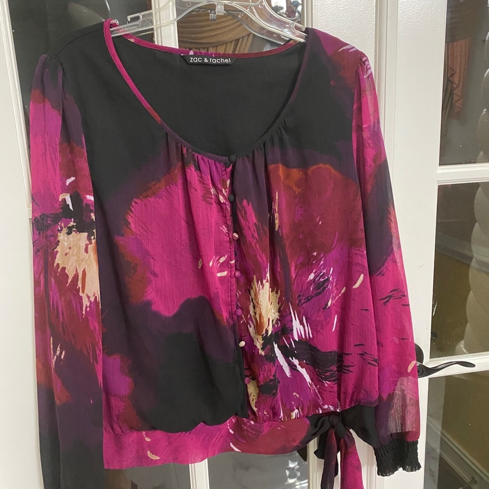 Long sleeve blouse